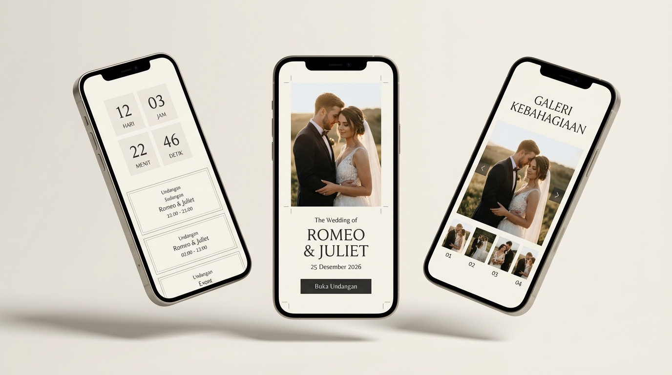 Pure Vanilla Minimalist Mockup Smartphone 3D